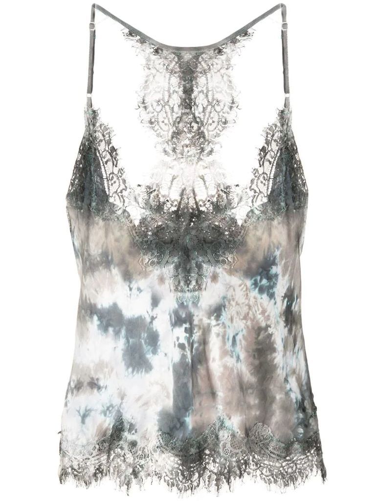 abstract print camisole