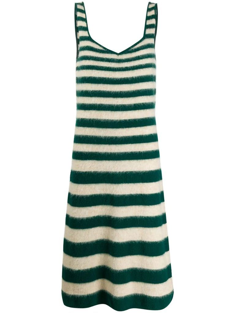 knitted sleeveless dress