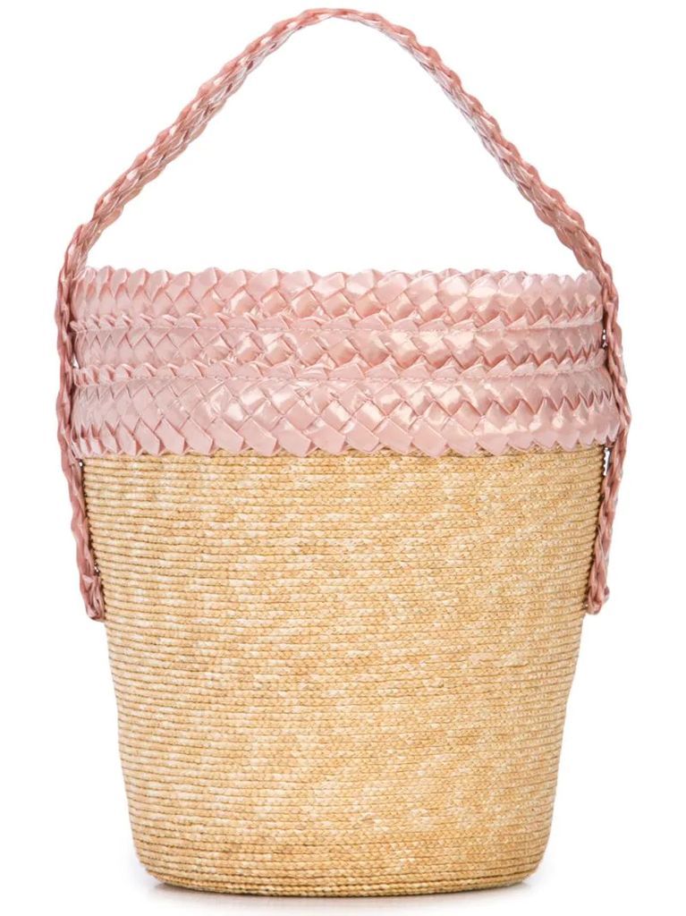 woven basket bag