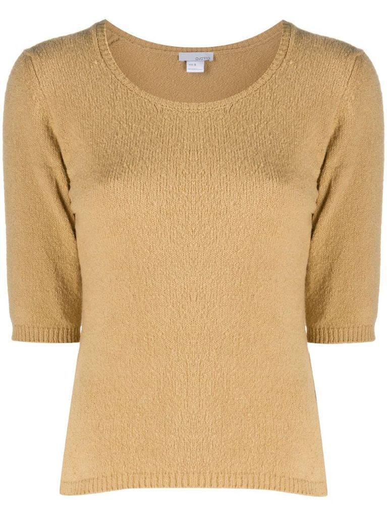 short-sleeved sweater