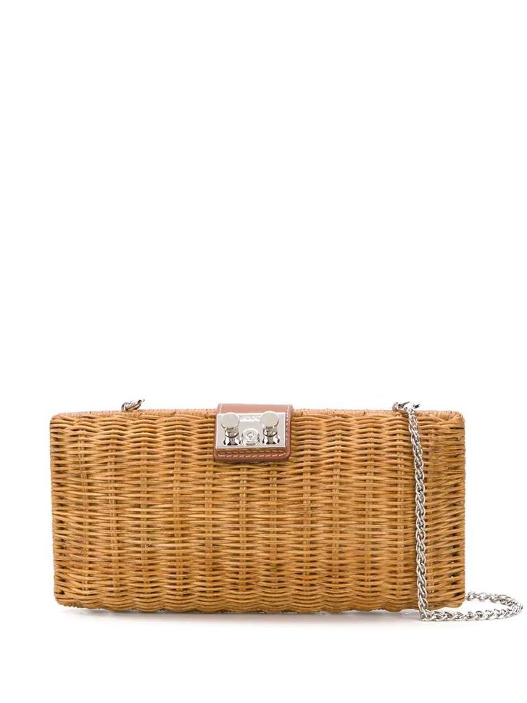 woven clutch