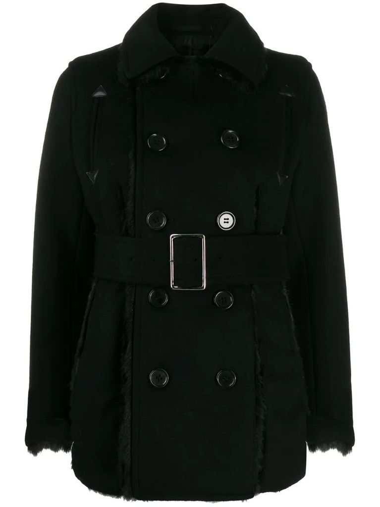 belted duffle coat