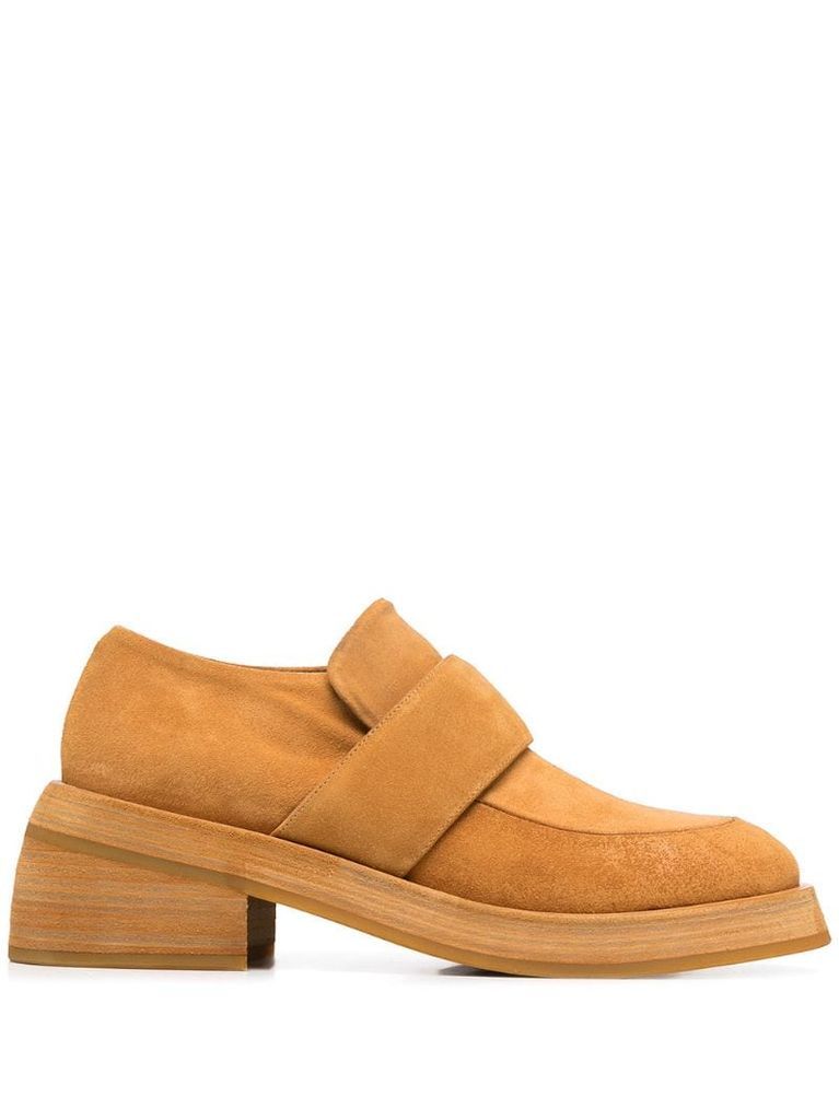 smooth slip-on loafers