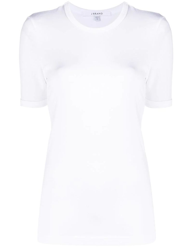 Marta slim-fit round neck T-shirt