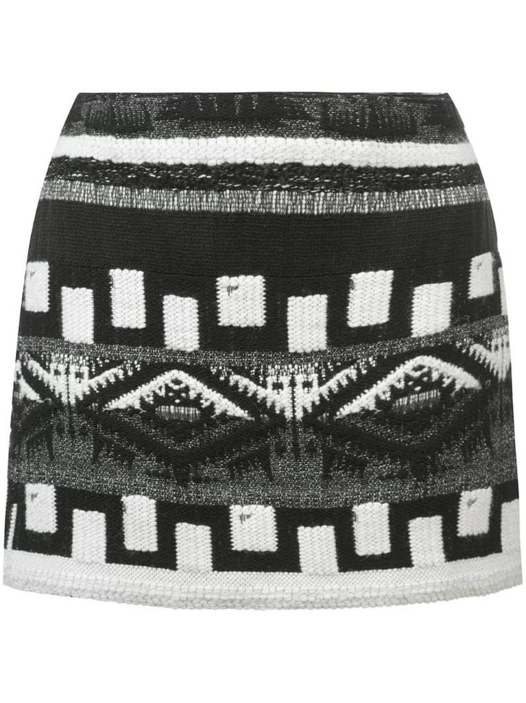 multi-pattern skirt