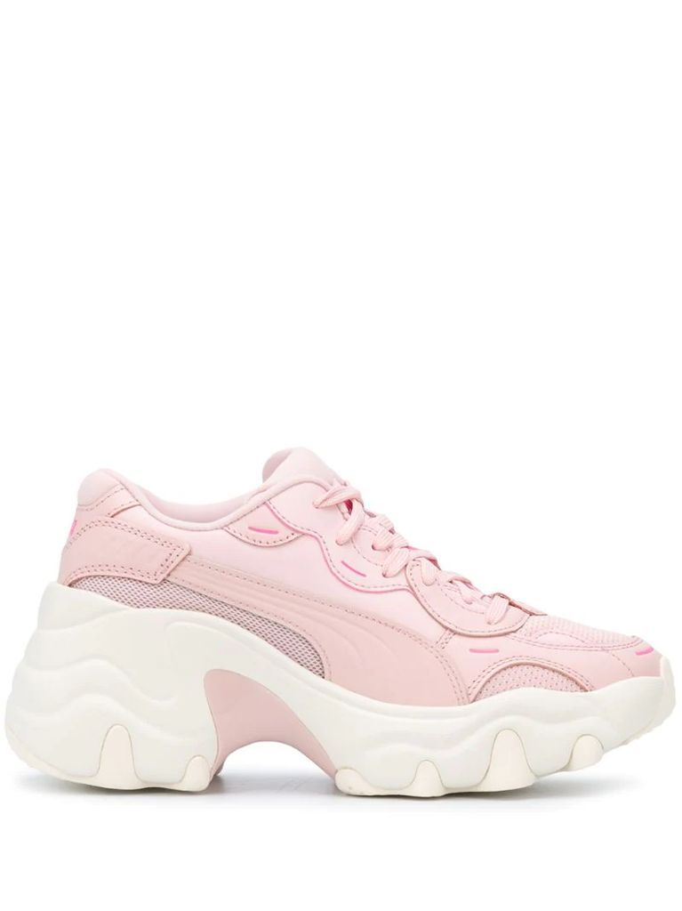 chunky sole sneakers