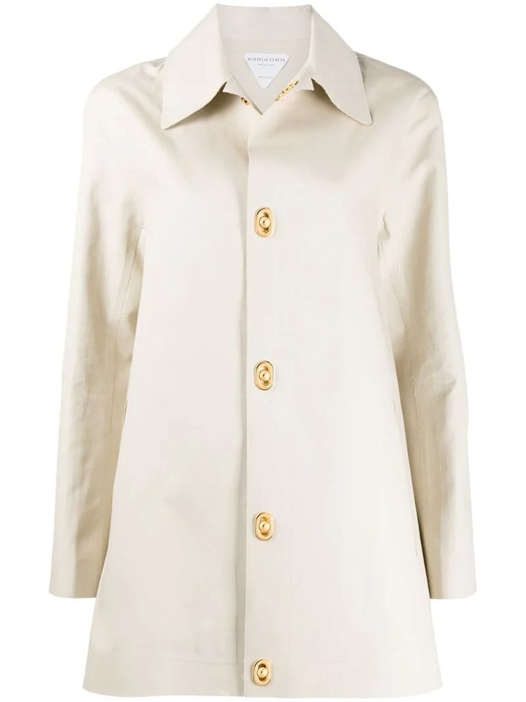 cotton jacket with detachable back