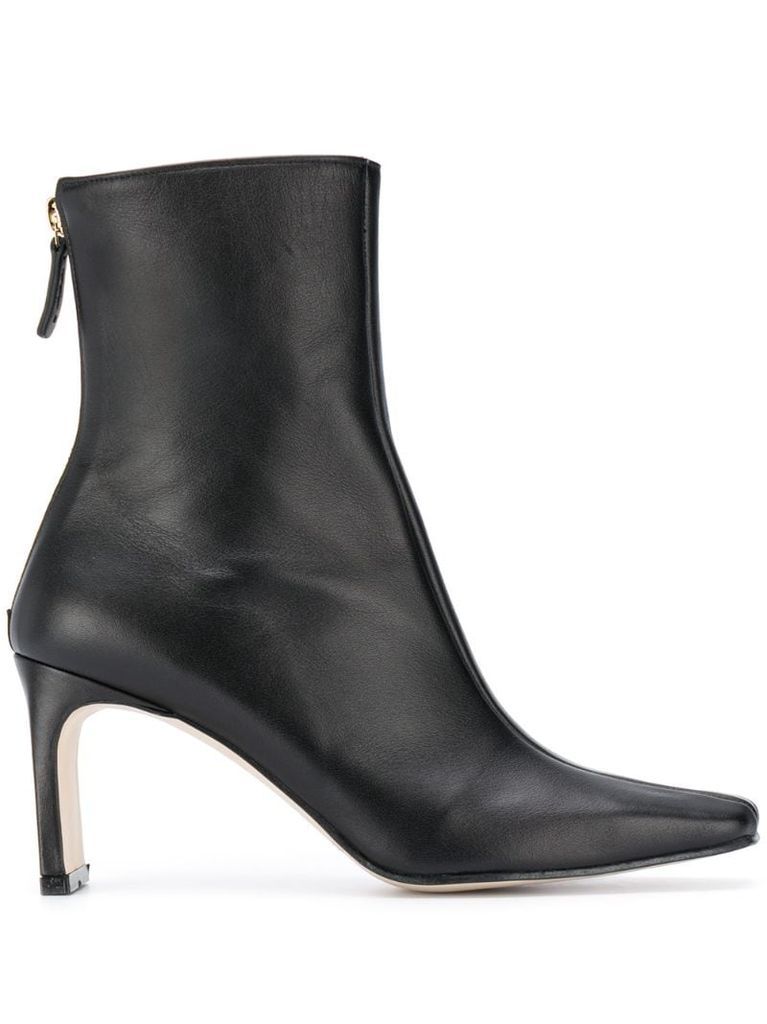 Trim 80mm ankle boots