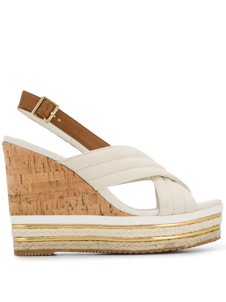 open-toe wedge sandals