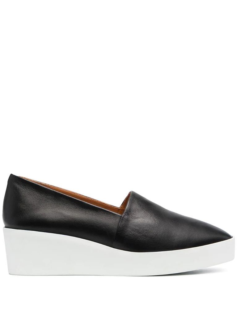 Lara wedged loafers
