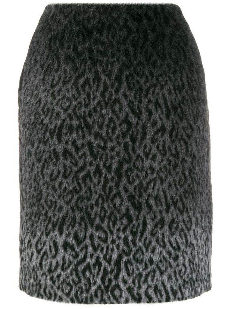 Karl x Carine brushed finish skirt