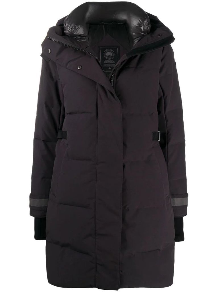 padded down coat