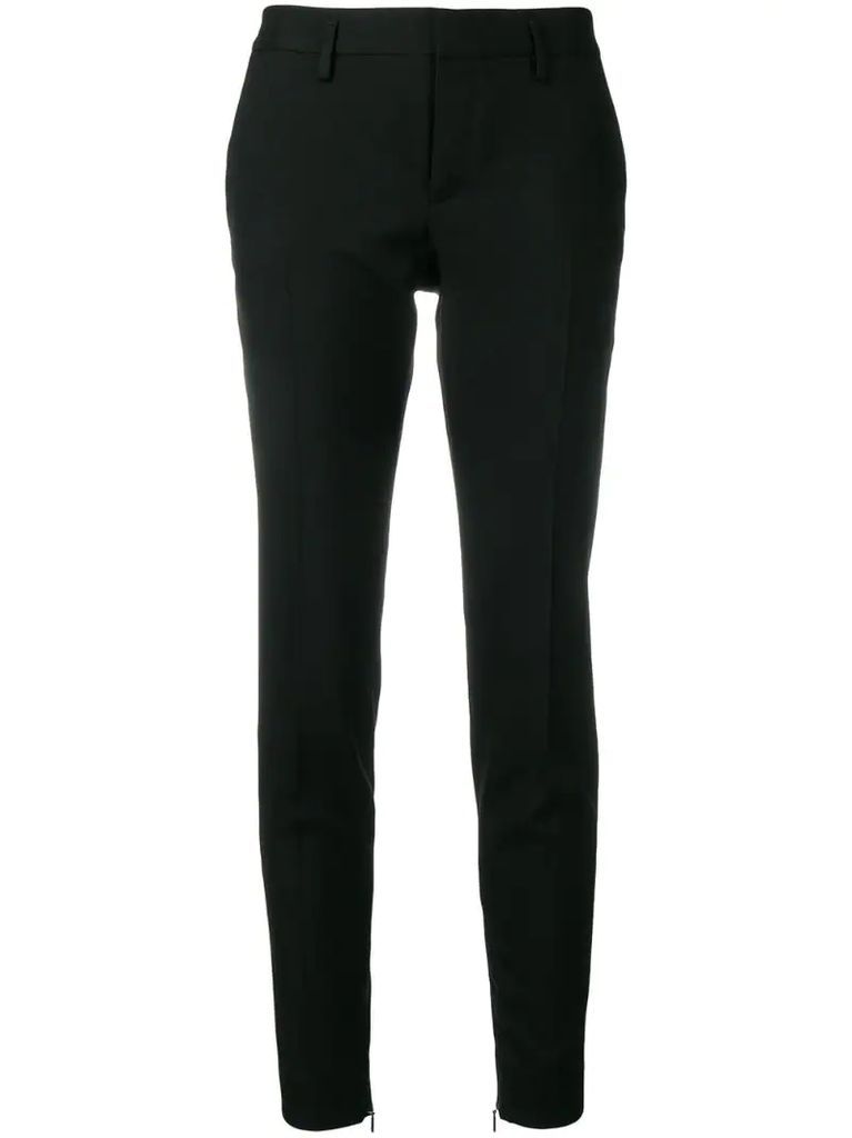 tuxedo skinny trousers