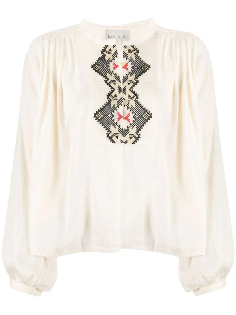 My Shirt embroidered blouse