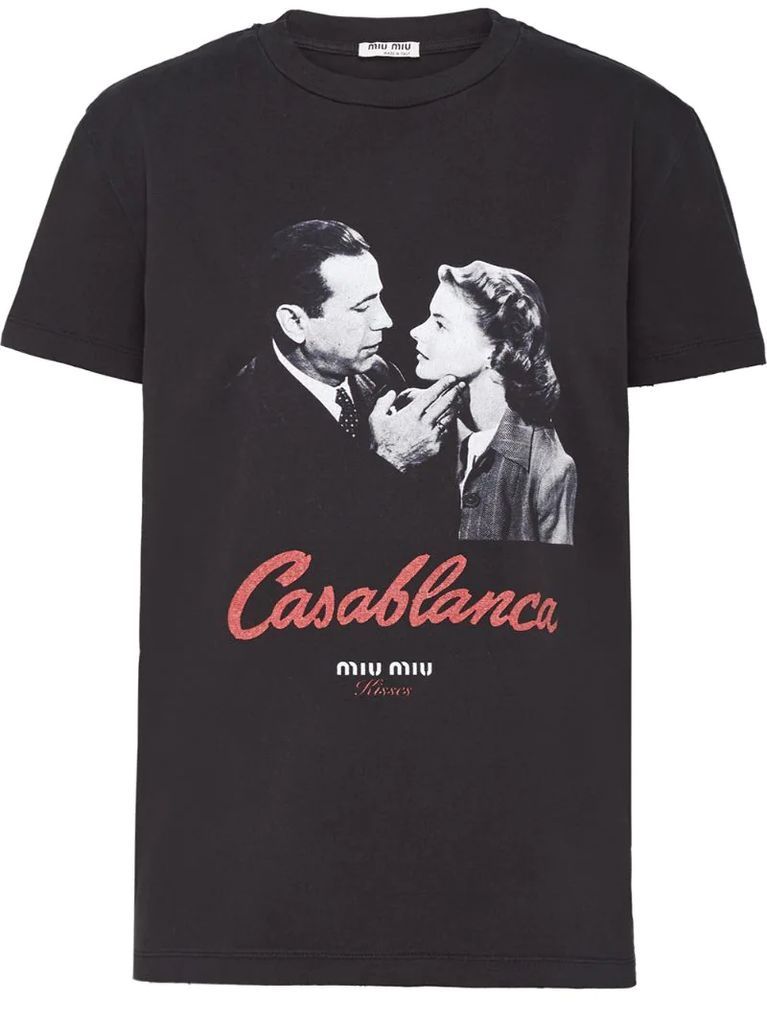 Casablanca kisses jersey T-shirt