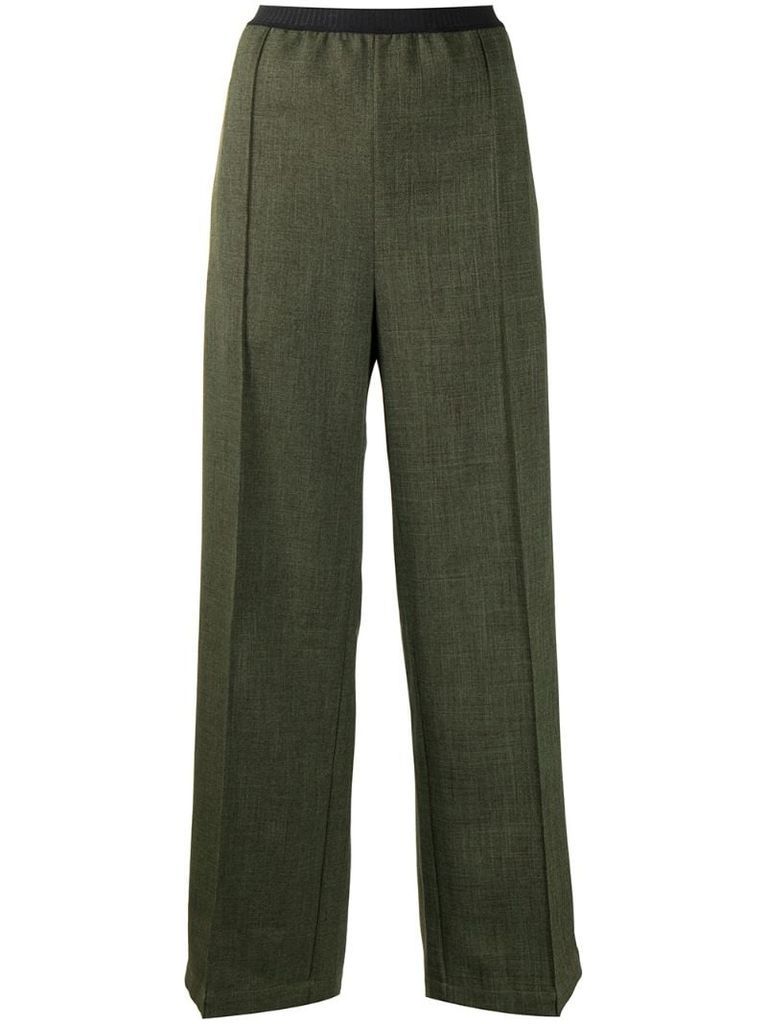Grisalle straight leg cotton trousers