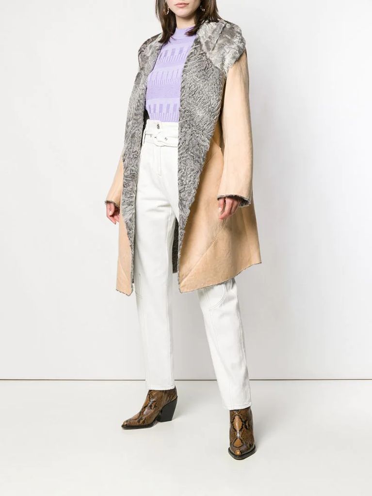 Chiron shearling coat