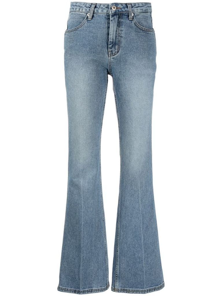 slim bootcut jeans