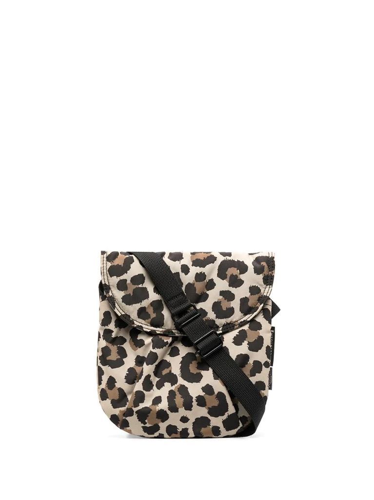 x Mackintosh leopard crossbody bag