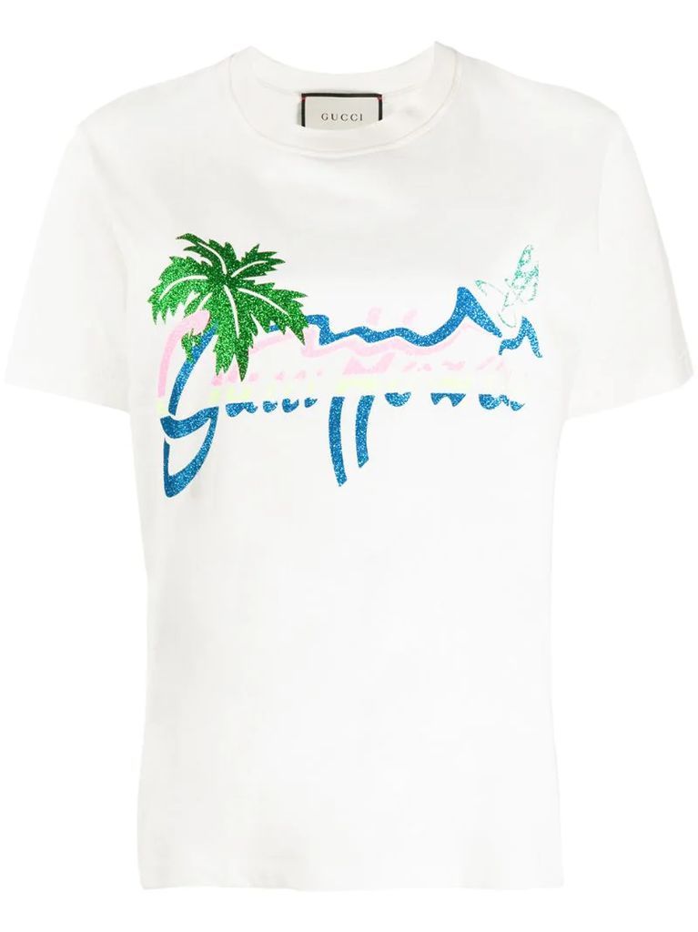 Hawaii print T-shirt