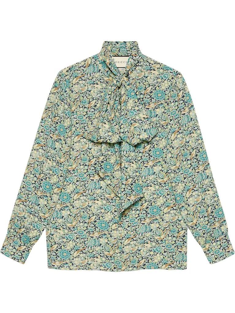 Liberty floral print blouse