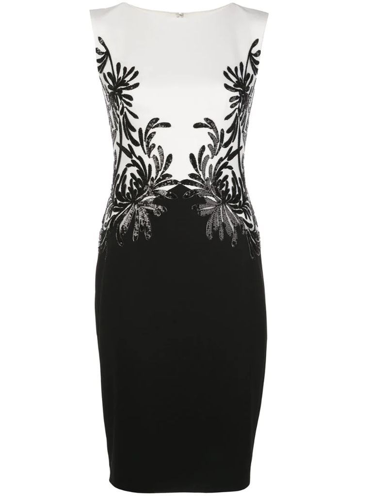 sequin-embellished dress