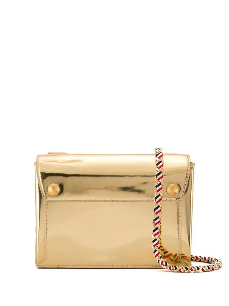Specchio Leather Envelope Bag