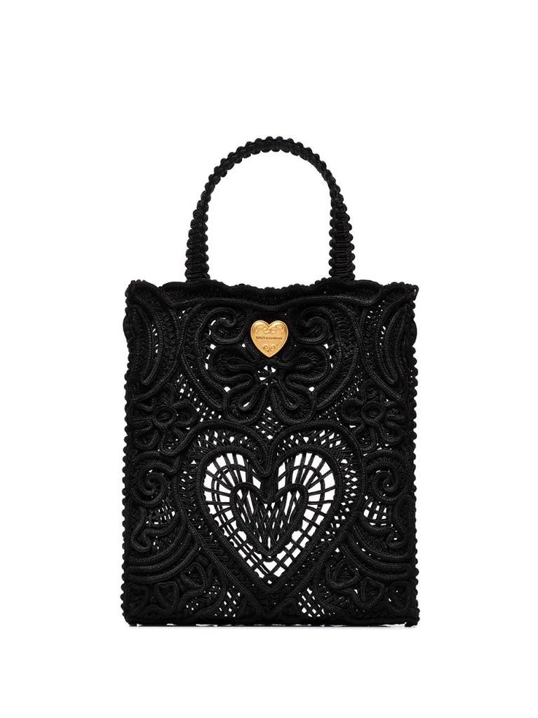 small Beatrice crocheted tote bag