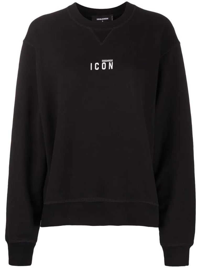 Icon print sweatshirt
