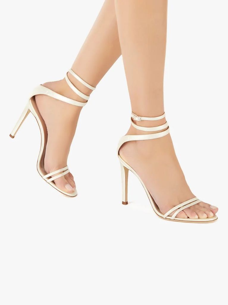 Catia 105mm ankle strap sandals