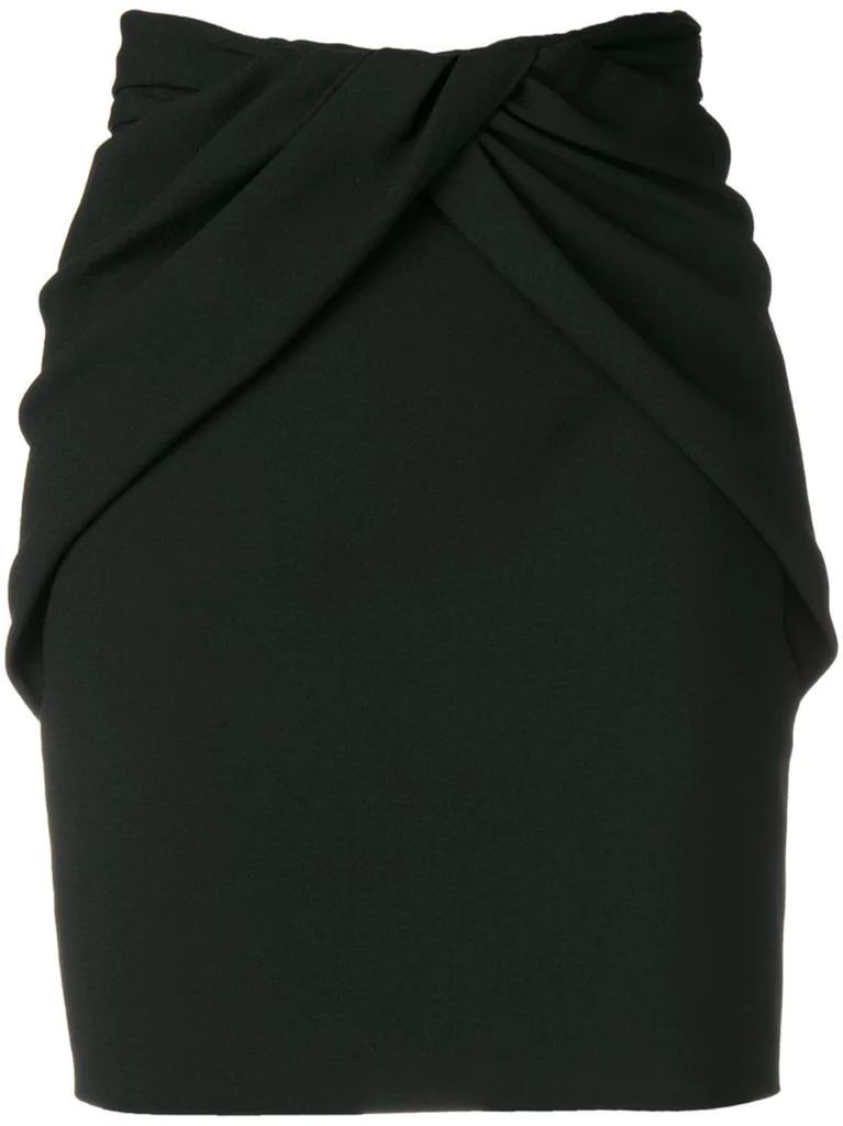 draped-style skirt