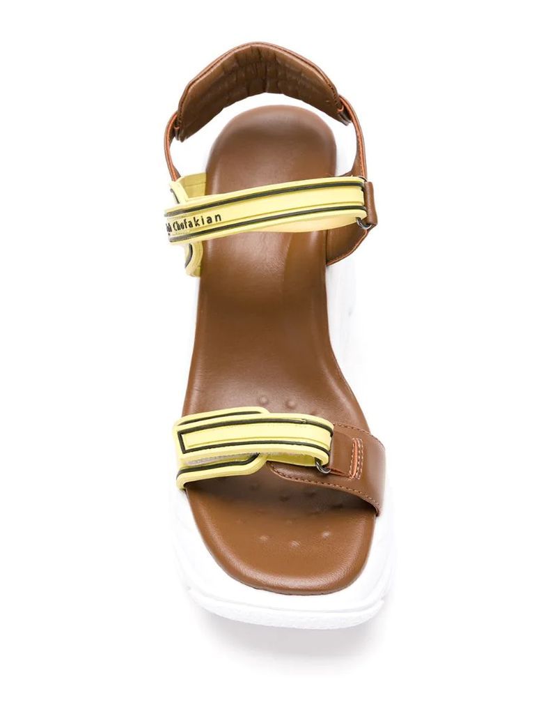 Comfort flatform sandals
