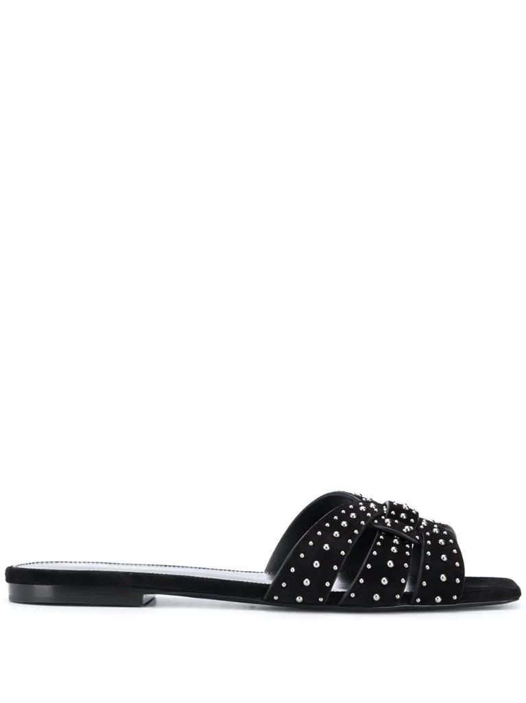 studded Tribute sandals