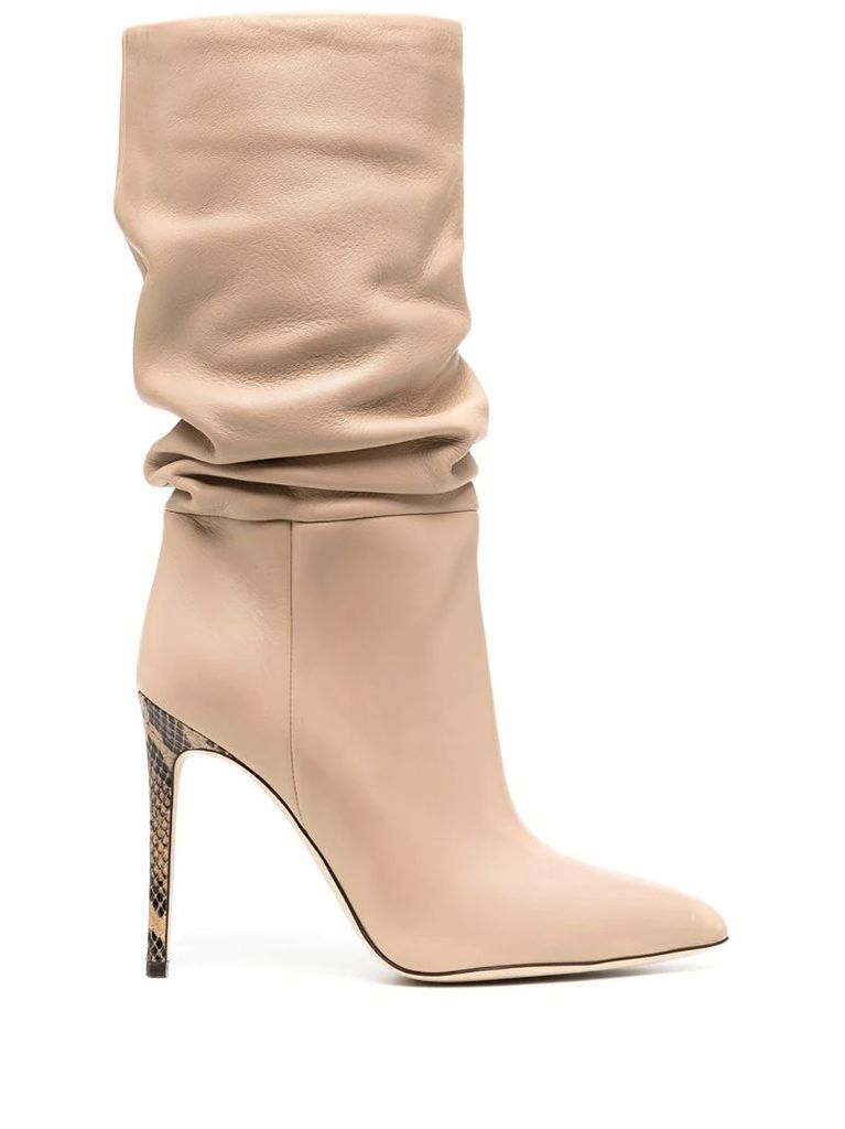 stiletto slouch boots