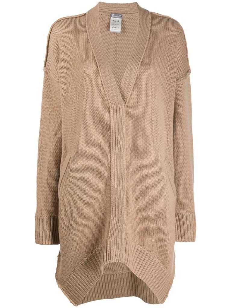 oversize cashmere cardigan