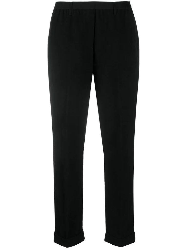 2000s high waist tapered trousers