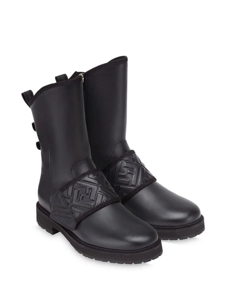 FF motif boots