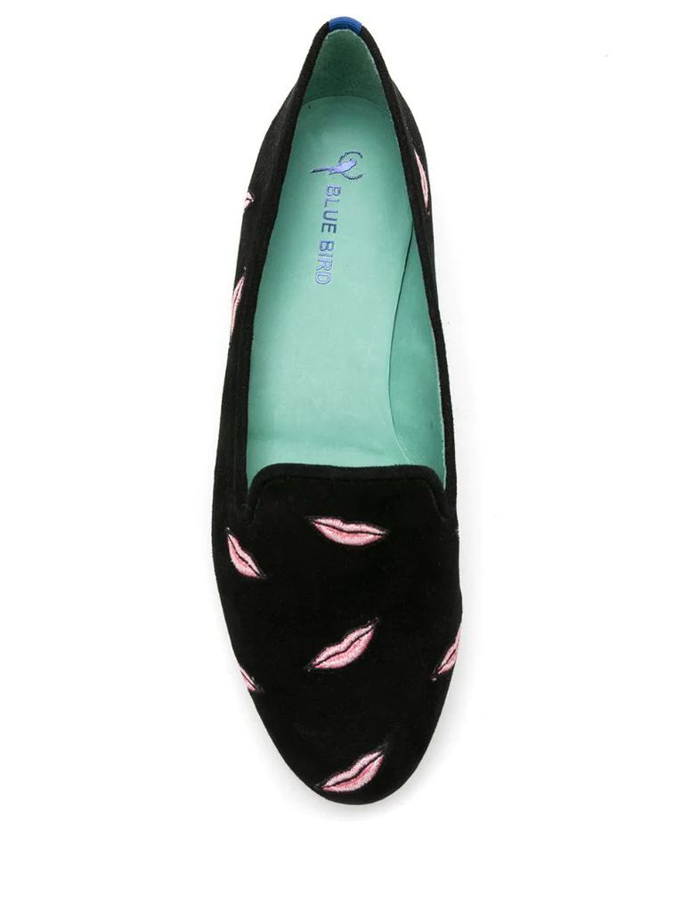 Ballet Kisses suede loafers