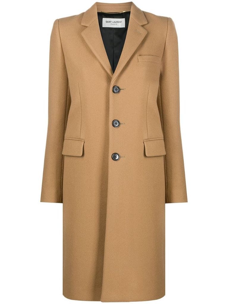 Chesterfield midi coat