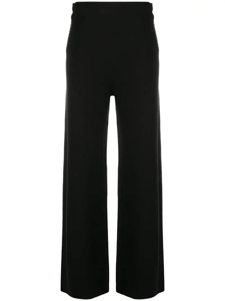 side-button trousers