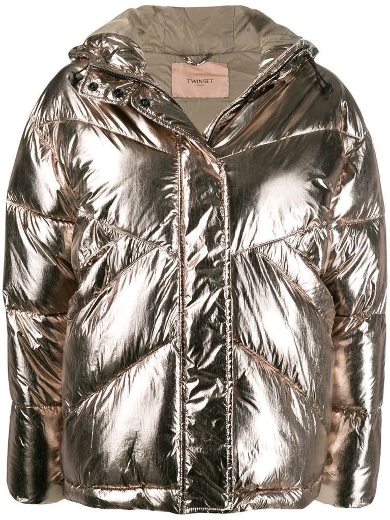 Piumino zipped jacket