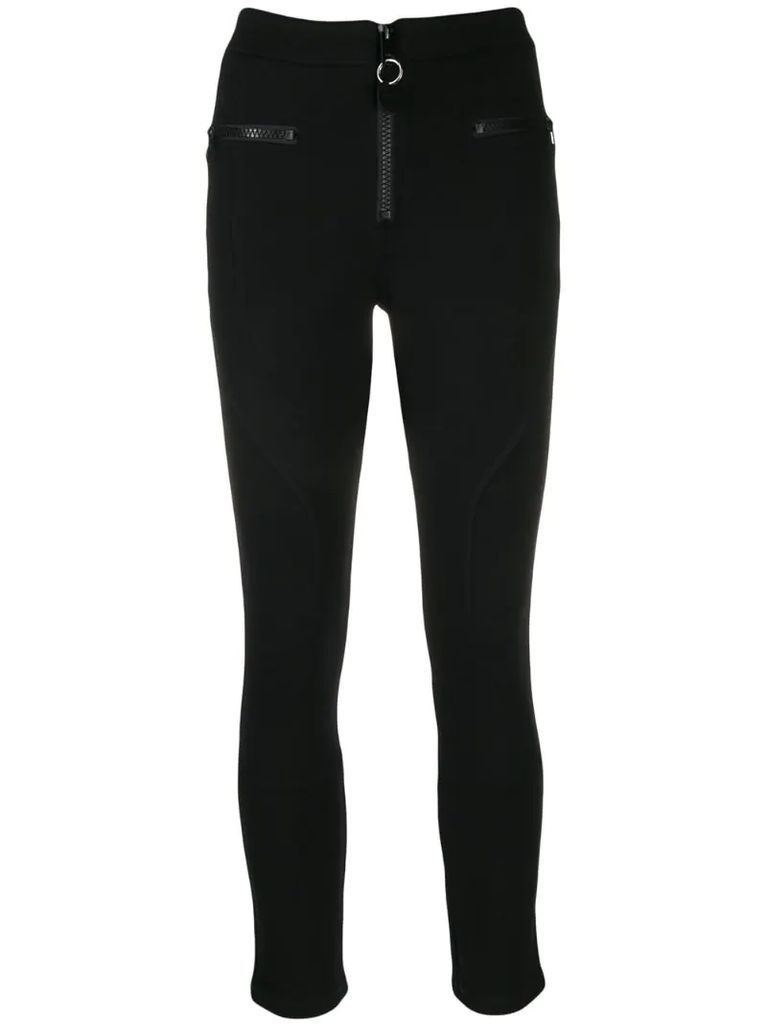 classic skinny-fit trousers