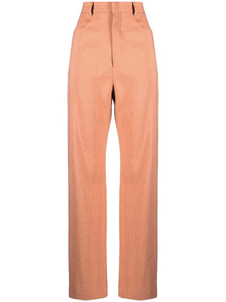 Le pantalon Sauge flared trousers