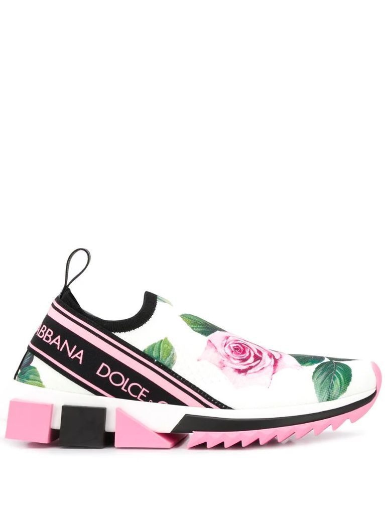 rose print Sorrento sneakers