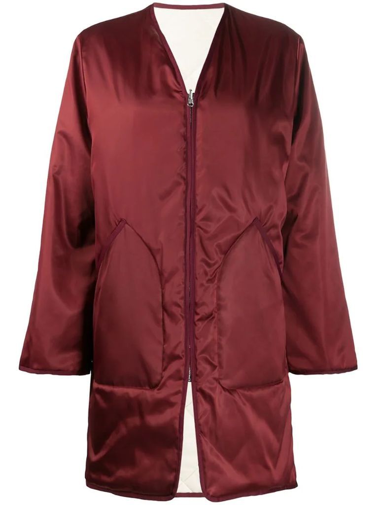 York quilted reversible coat