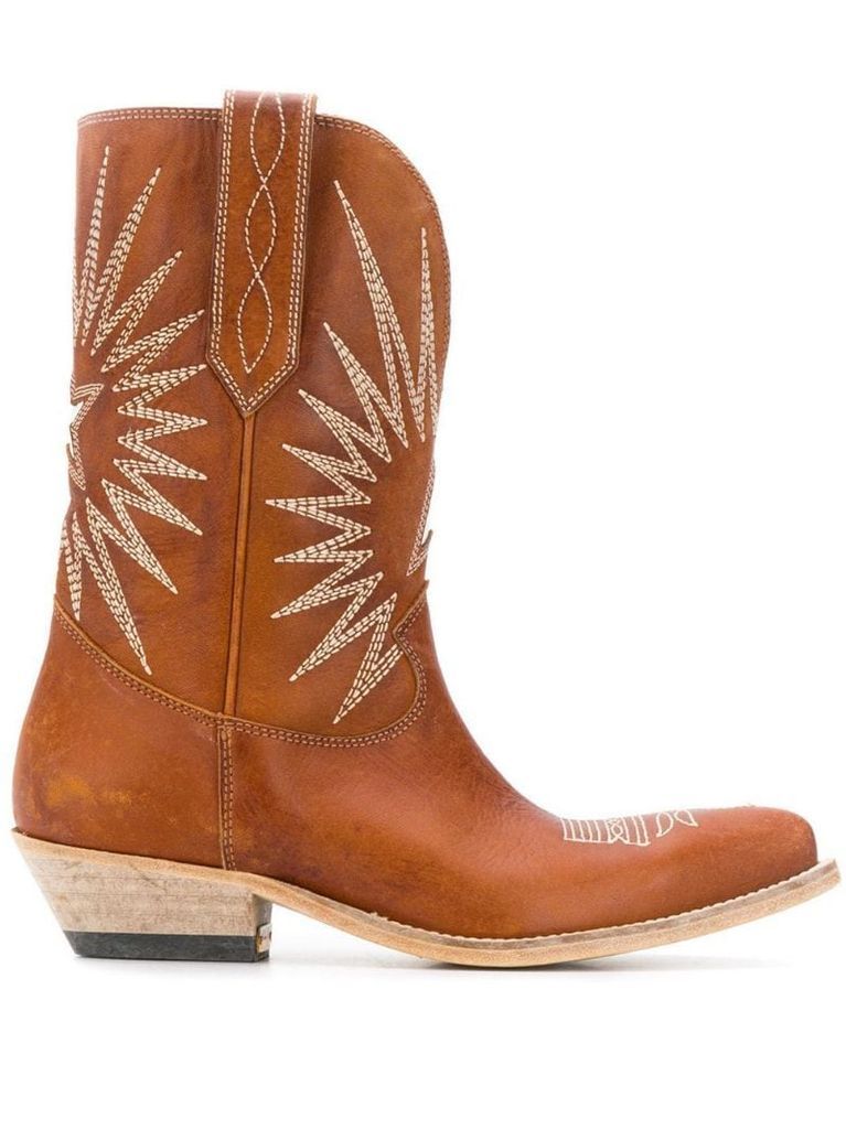 Wish Star cowboy boots