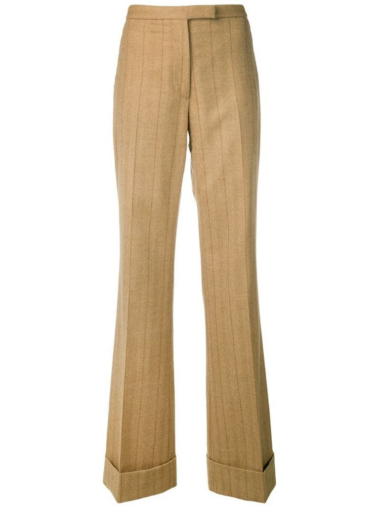1990 pinstriped trousers