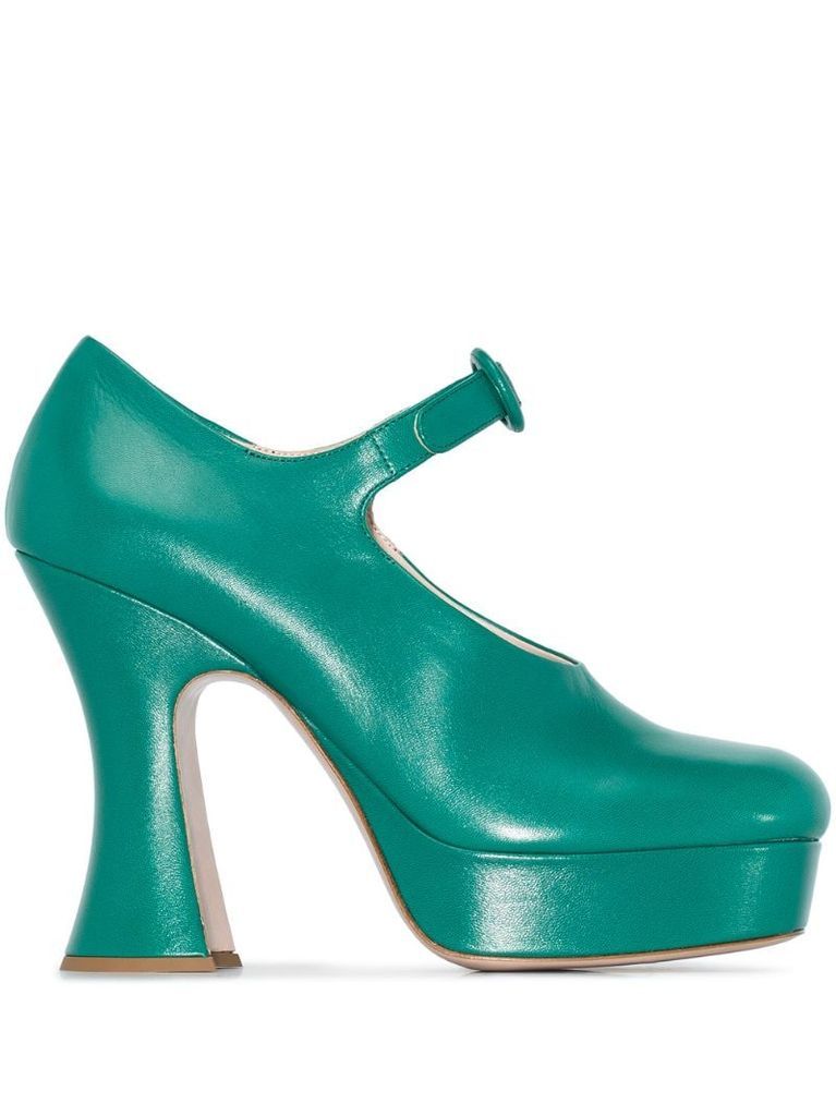 Mary Jane 102mm pumps