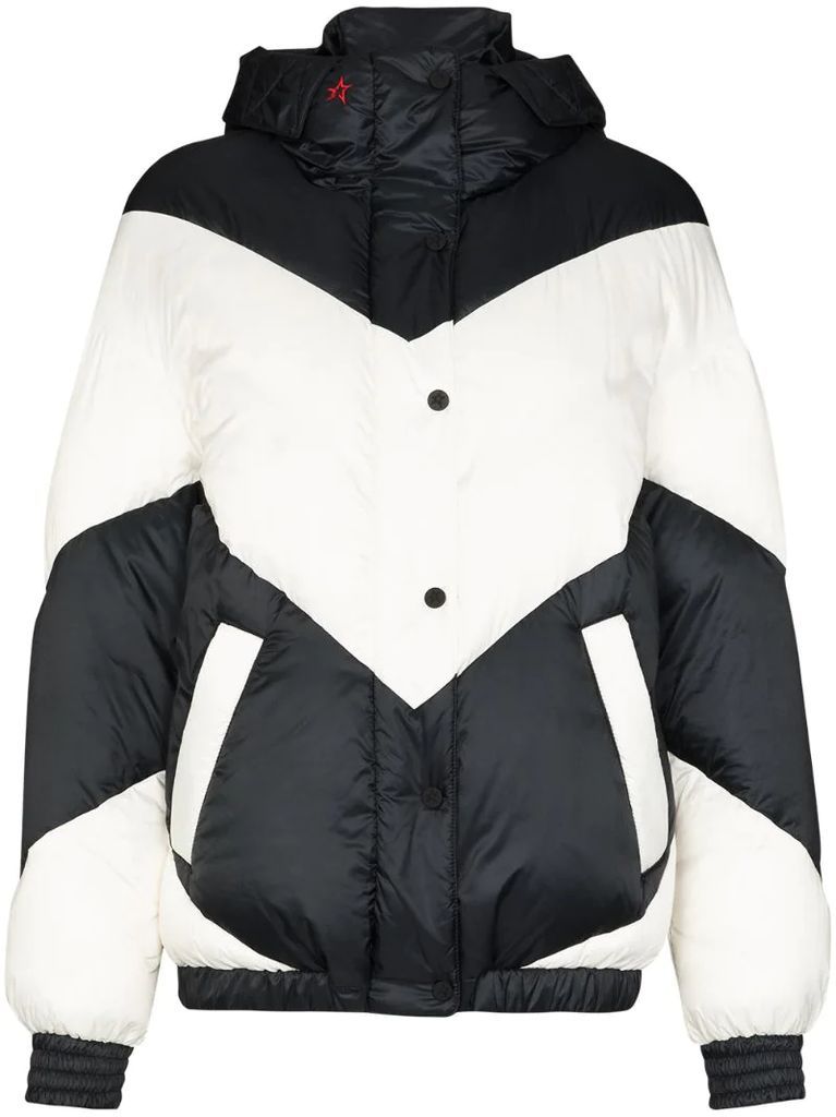 Aspen ski hooded puffer jacket