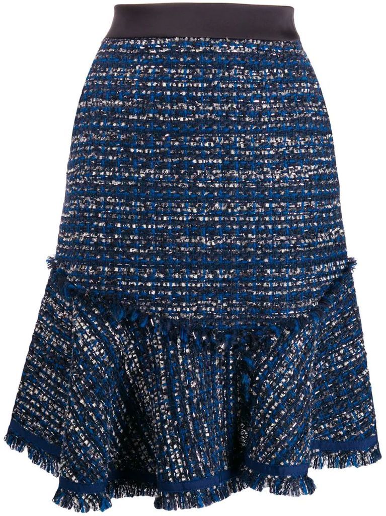 Tweed Boucle skirt